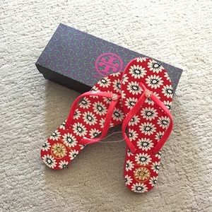 Tory Burch flip-flops brand new!!